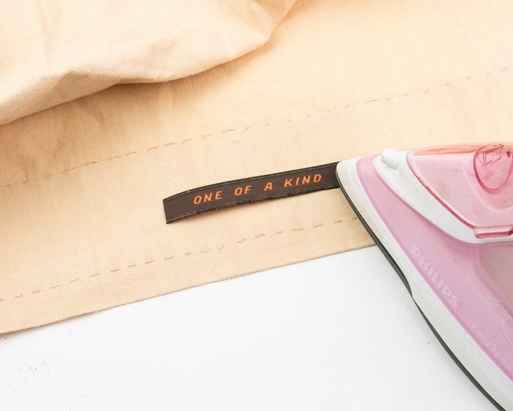 Einb&uuml;geletikett