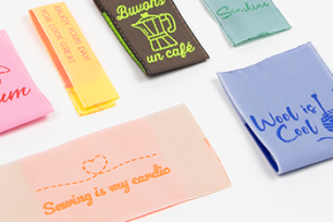 Einnähetiketten Taft  Einnähetiketten Taft