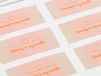 Einnähetiketten Taft 