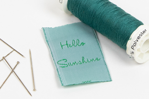 Einnähetiketten Taft  Einnähetiketten Taft